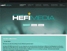Tablet Screenshot of hefi-media.de
